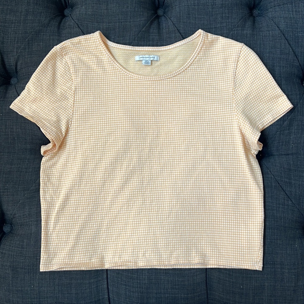 American Eagle gingham top